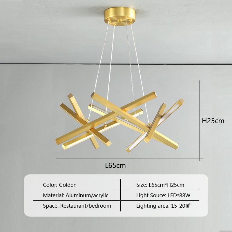 Modern Minimalist Led Seiling Lights Chandelier Lamp For Living Kitchen Dining Room Bedroom Home