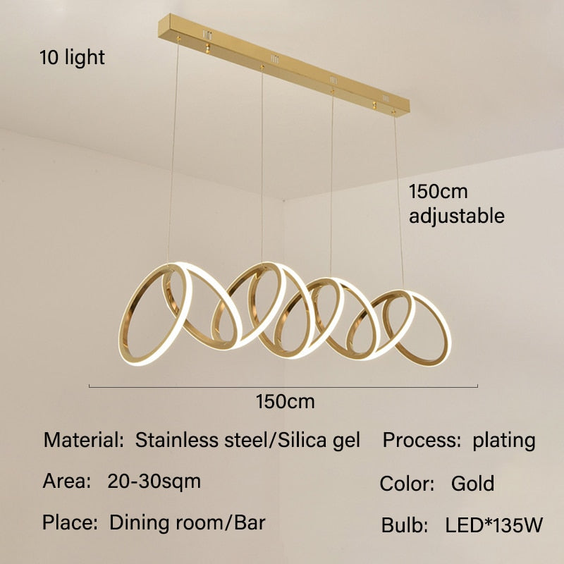 Luxurious Led Pendant Lights: Modernize Your Dining Room Kitchen And Indoor Bar With Style. 10