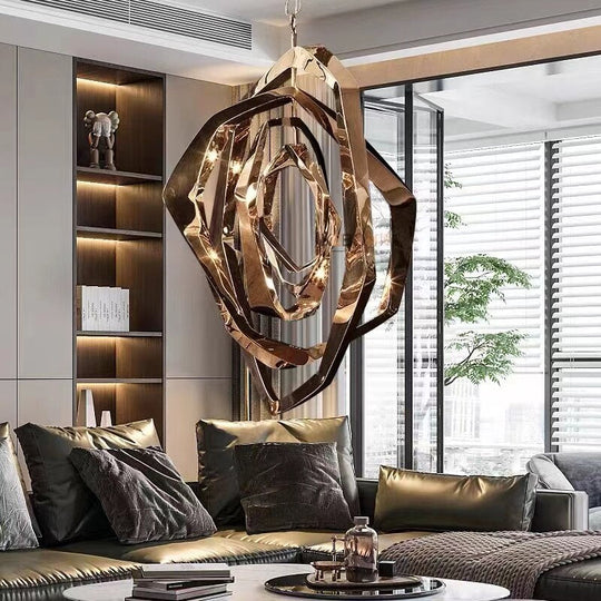 American Art Pendant Lamp Light For Dining Room Living Bar Kitchen Restaurant Creative Hanging Chain