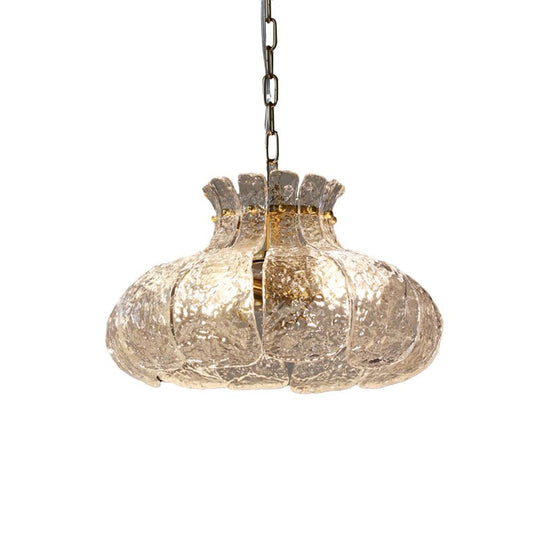 Vintage-Style Handmade Retro Glass Chandelier Lamp For Elegant Bedroom Home Decor Chandelier