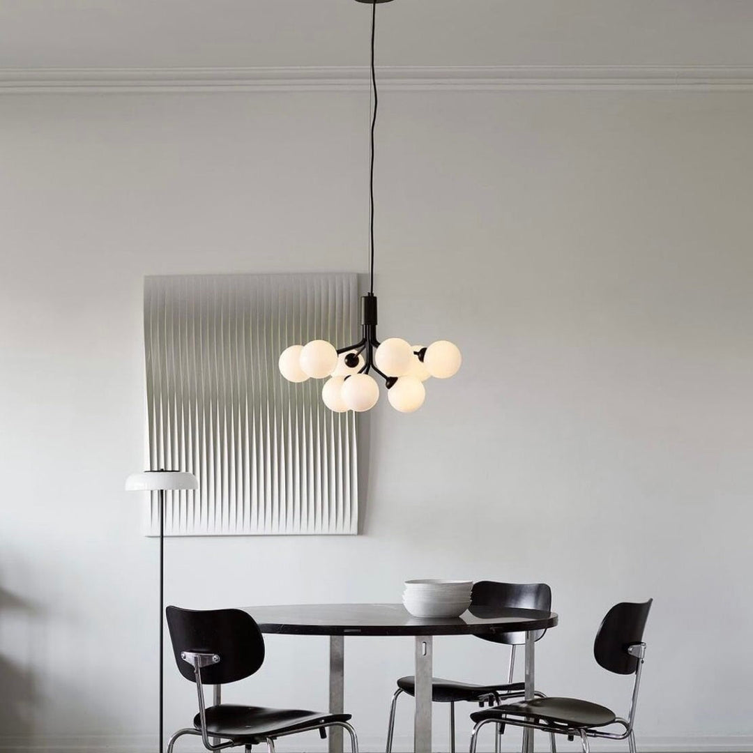 Contemporary Glass Ball Chandelier - Modern Lighting For Living Room And Nordic Decoration Pendant