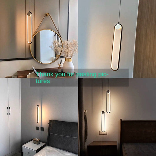 Modern Led Pendant Lights For Dining Room Bedroom Bedside Lighting