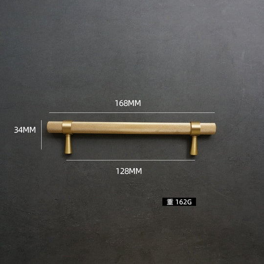 Long Curled Handle Kitchen Cabinet Door Handles Drawer Pulls Solid Brass T Bar Bedroom Knobs