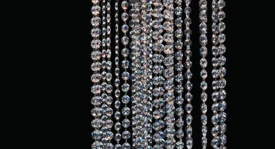 Luxury Long Crystal Wall Lamp Living Room Personality Modern Simple Villa Background Staircase