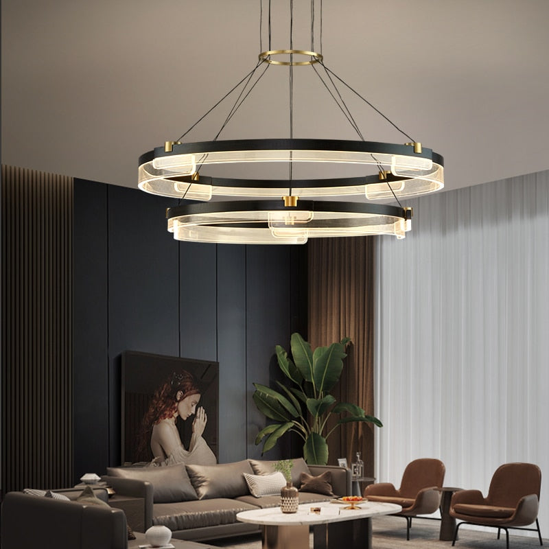 Dining Room Lamp Nordic Led Chandelier Modern Minimalist Study Bedroom Homestay Tea Pendant Light