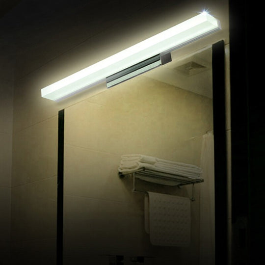 Led Wall Lights Bathroom Vanity Light Ac85 - 265V Indoor Modern Sconces Black Led Mirror Lamps