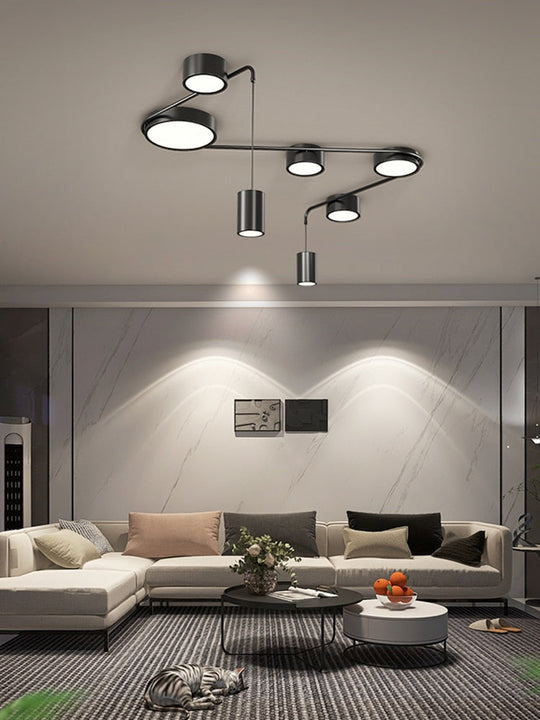 New Modern Led Chandeliers Lights Living Dining Room Study Bedroom Hall Kitchen Lamps Simple