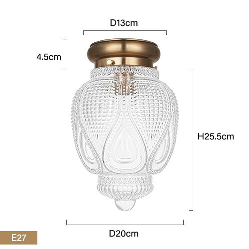 Glass Lampshade Pendant Lights Kitchen Island Suspension Luminaire Dining Room Entrance Bedroom