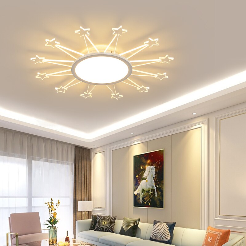 Ultra-Thin Living Room Led Ceiling Lights Modern Minimalist Atmosphere Bedroom Lamp Creative Sun