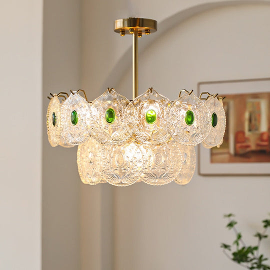 Modern Led Chandelier Luxury Lustre Retro Ceiling Lights Lighting Vintage Chandeliers Home