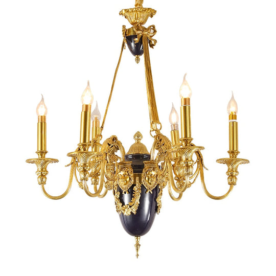 Grandeur - French Antique Luxury European Style Brass Chandelier For Hotel Lighting Chandelier