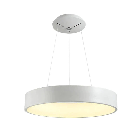 Gray Circle Led Pendant Lights Modern For Dining Room Restaurant Decoration Hanging Lamp Living