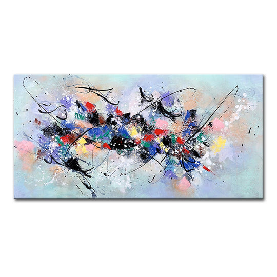 Handcrafted Large Abstract Oil Painting - Modern Home Decor Canvas Art Printings