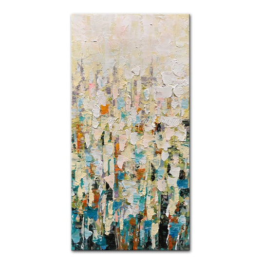 Handcrafted Large Abstract Oil Painting - Modern Home Decor Canvas Art Printings