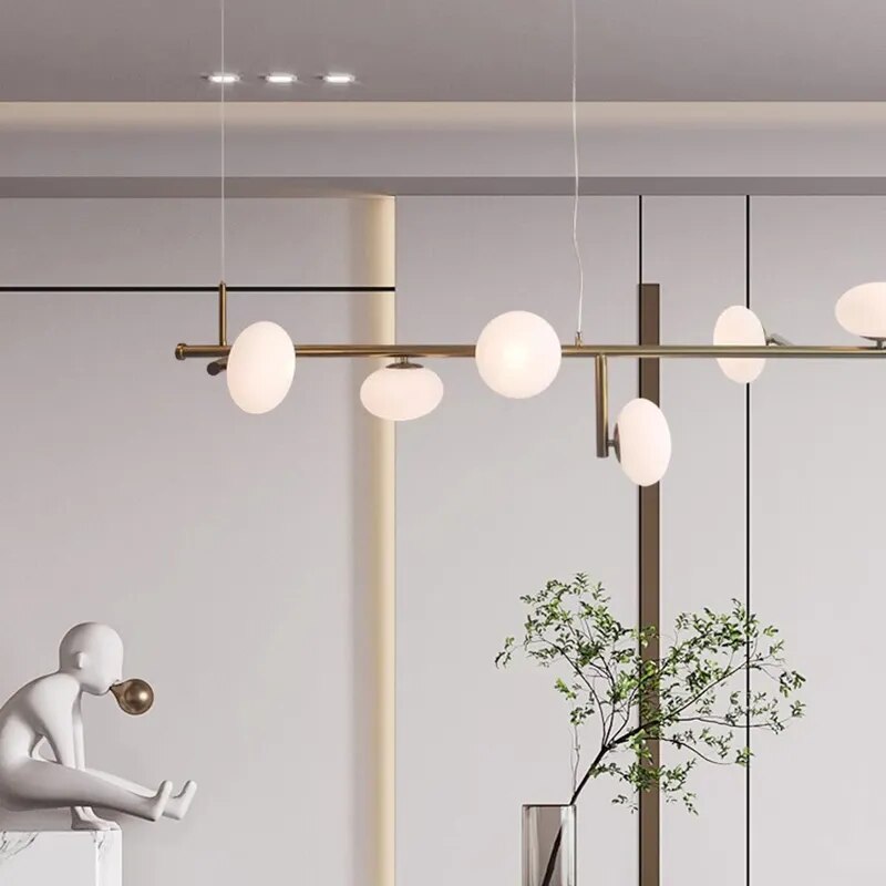 Modern Nordic Stair Chandelier: Elegant Lighting For Living Bedroom And Dining Areas Pendant Light