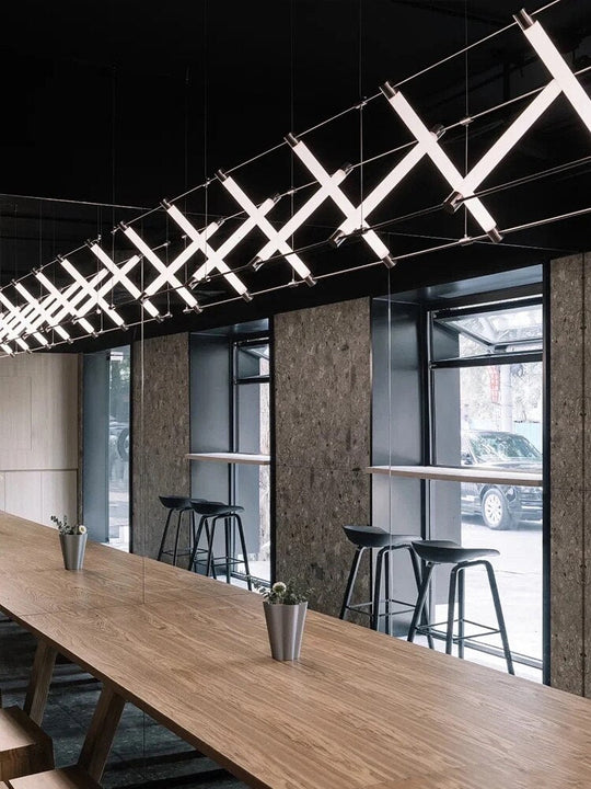 Minimalist Bar Led Light For Coffee Shop Hotel Restaurant Lobby Commercial Store Lighting Pendant
