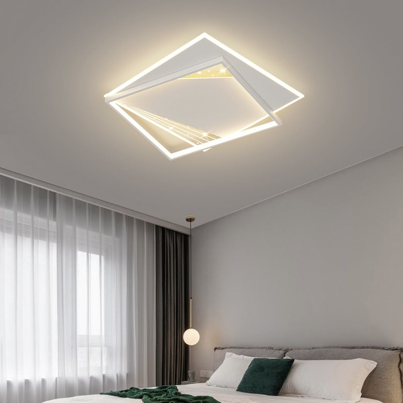 Modern Minimalist Whole House Combination Chandeliers Living Room Bedroom Ceiling Lamp Creative Led