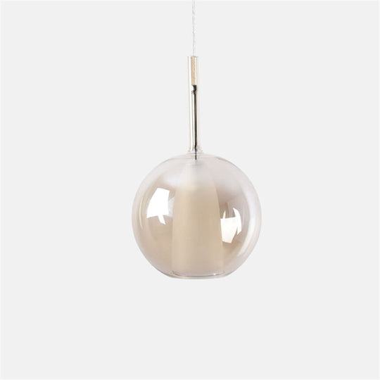 New Glass Penta Glo Led Suspension Pendant Light For Kitchen Island Living Room Gray Indoor Decor