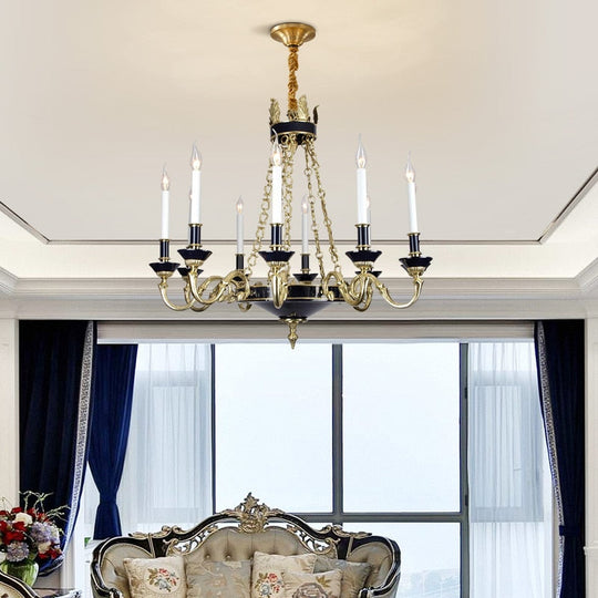 L’élégance - French Handmade Luxury Ceiling Candle Living Room Bedroom Chandelier Chandelier