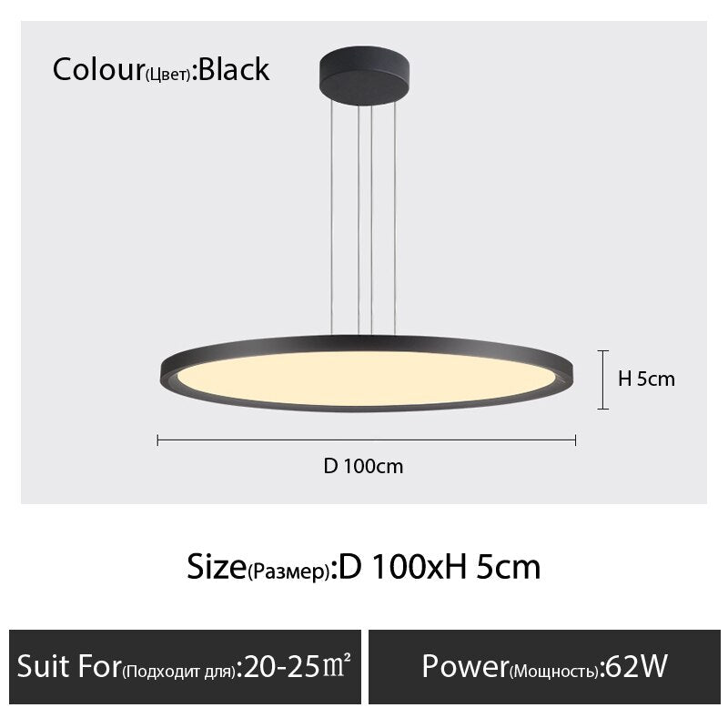 Modern Minimalist Led Dining Room Light Nordic Designer Chandelier Single - Head Book Office