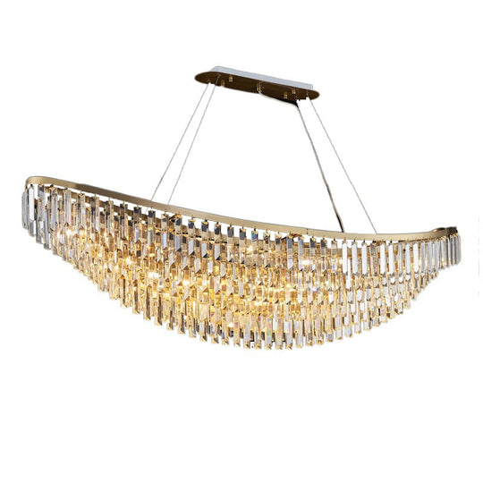 Alexa Ceiling Chandeliers For Dining Room Modern Suspension Crystals Chandelier Hanging Lamps