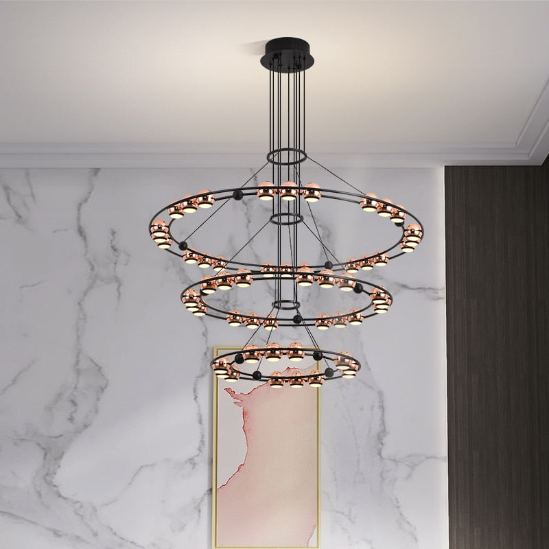 Modern Led Chandelier For Living Dining Room Creative Design Home Decor Indoor Lighting Luxury