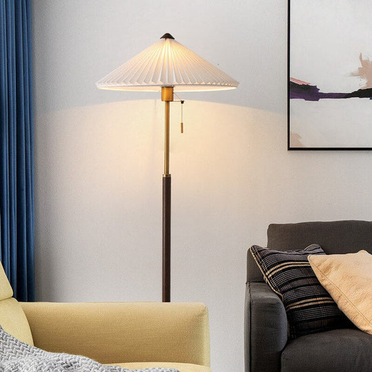 American Vintage Popular Style Girl Living Room Bedroom Bedside Study Nordic Walnut Light Luxury