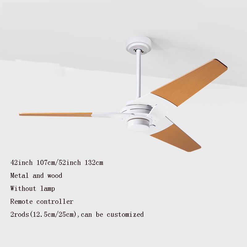 Modern Wooden Led Ceiling Fan Lamp - An Industrial Hanging Chandelier For Living Room Bedroom And