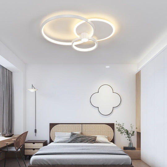 Fixture Combination Living Room Chandeliers Modern Minimalist Luxury Bedroom Atmosphere Led Ceiling