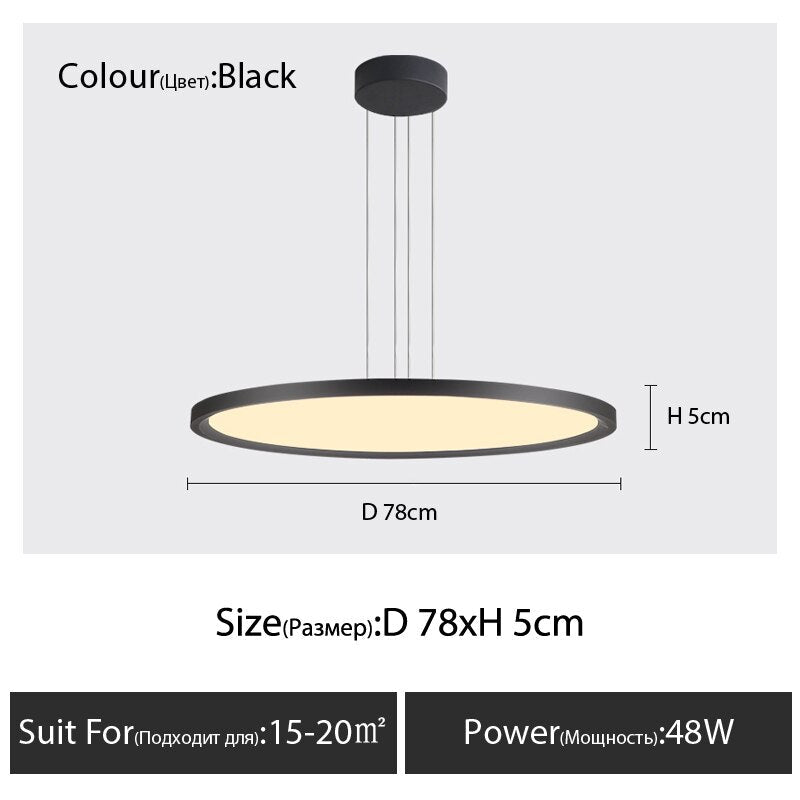 Modern Minimalist Led Dining Room Light Nordic Designer Chandelier Single - Head Book Office