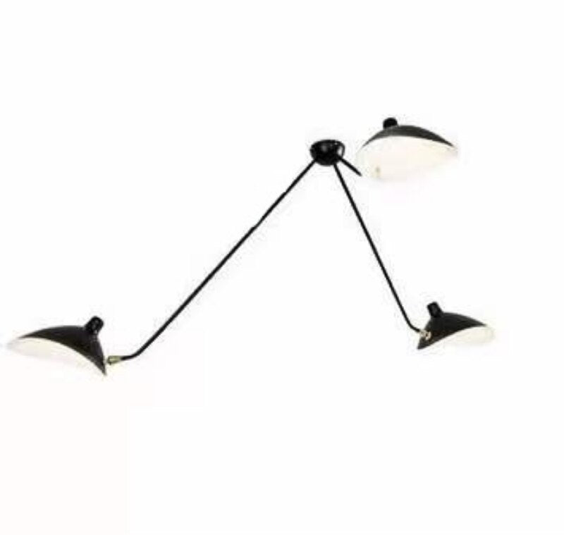 Modern Simple Art Deco Nordic Creative Chandelier 3H Ceiling Light