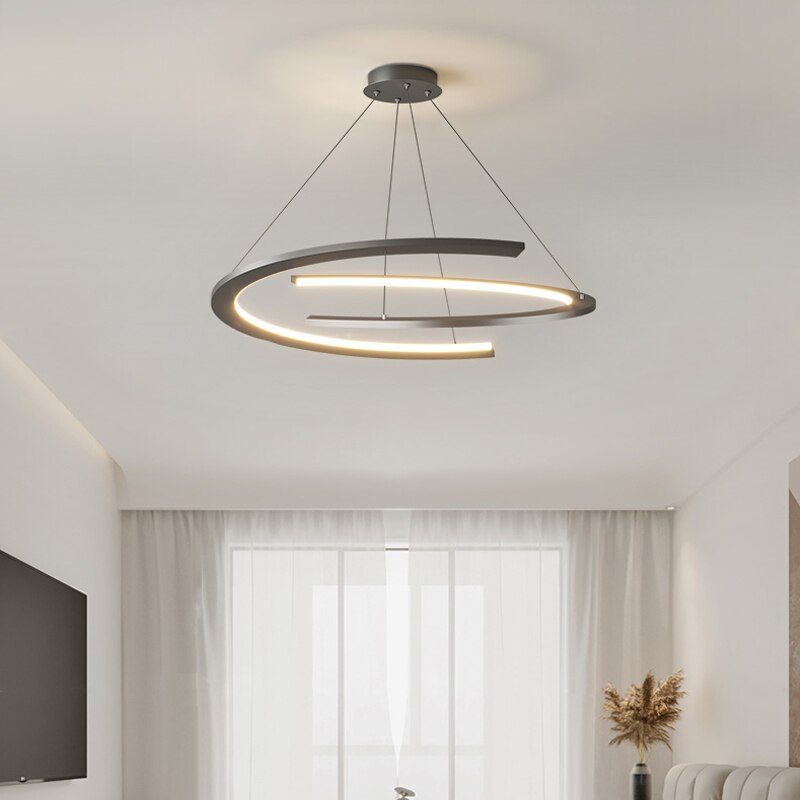 Living Room Main Lamp Modern Minimalist Atmosphere 2022 New Light Luxury Nordic Dining Chandelier