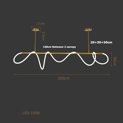 Modern Art Deco Shape Changeable Led Chandelier Lighting Lustre Suspension Luminaire Lampen Hanging