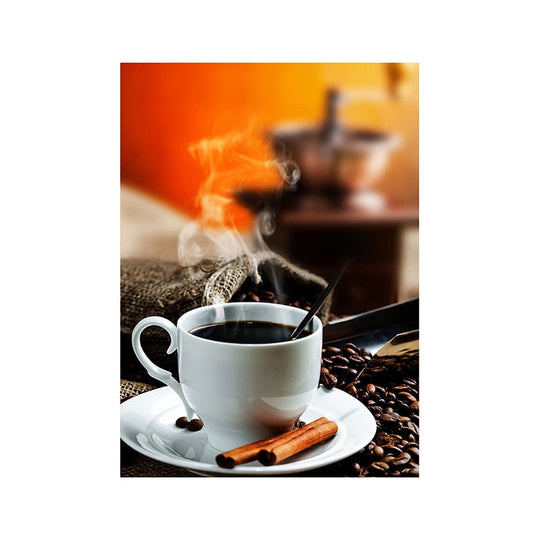 Modern Coffee Latte Canvas Poster: Wall Art For Bar Cafe And Kitchen Decor 30X30Cm(No Frame) / 6