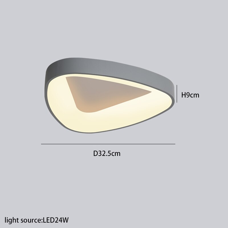 Led Ceiling Light For Living Room Bedroom Lighting Lamps Modern Fashionable Round Square Rectangle