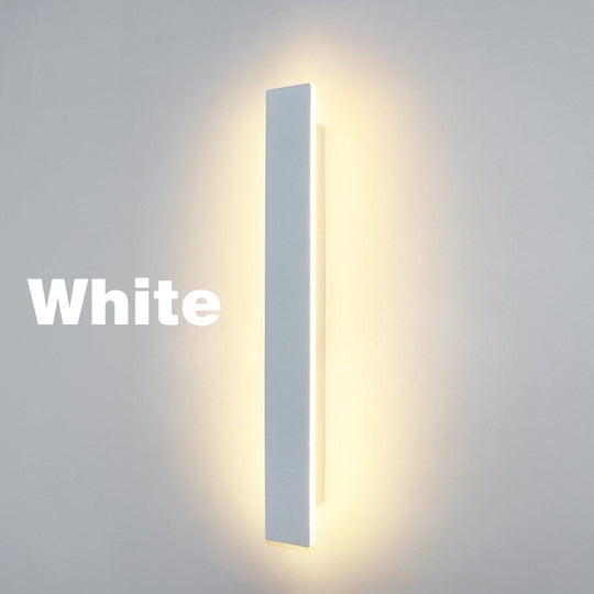 Led Modern Long Wall Lamp Indoor Light Surface Mounted Living Room Sofa Background Sconce Nordic