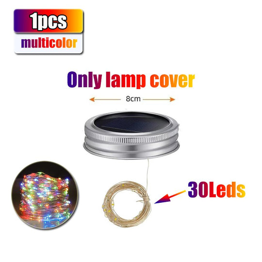 Solar Glass Crack Lights: Distinctive Fairy Lighting For Gazebos And Patios Cover Multicolour 1