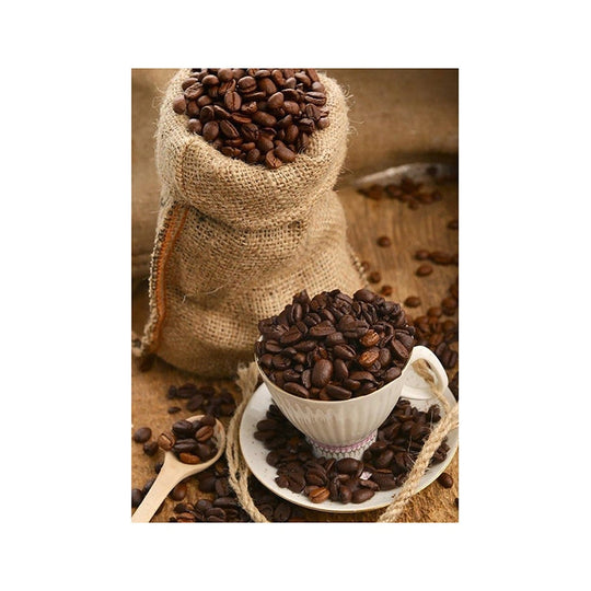 Modern Coffee Latte Canvas Poster: Wall Art For Bar Cafe And Kitchen Decor 30X30Cm(No Frame) / 7