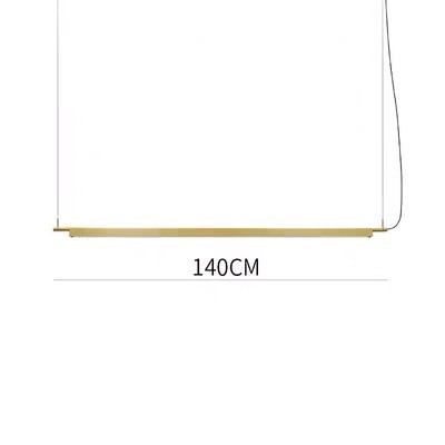 Compendium Linear Pendant Lamp For Restaurant Bar Art Led Creative Postmodern Pendant Lights 140Cm