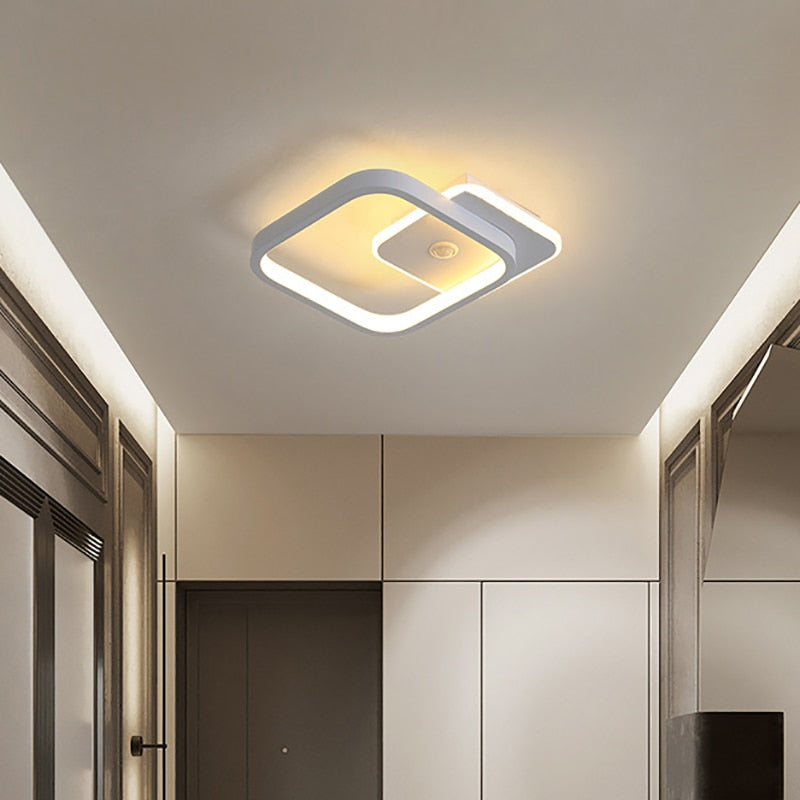 Nodric Led Ceiling Lamp Induction Aisle Light Corridor Hallway Entry Lights Modern Round Indoor