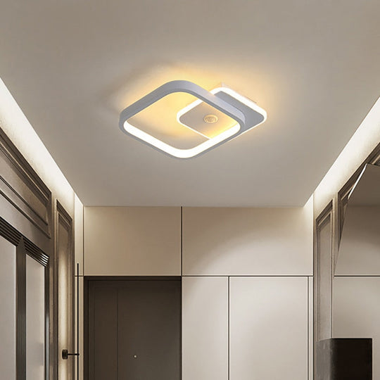 Nodric Led Ceiling Lamp Induction Aisle Light Corridor Hallway Entry Lights Modern Round Indoor