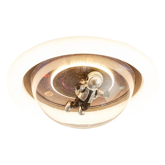 Round Led Ceiling Lights For Kids Baby Bedroom Study Room Modern Lamp Boys Girls Children Light