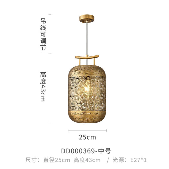 Classical Art Pendant Lightas Vintage Retro Suspension Luminaire Home Decor Living Room Tea Study