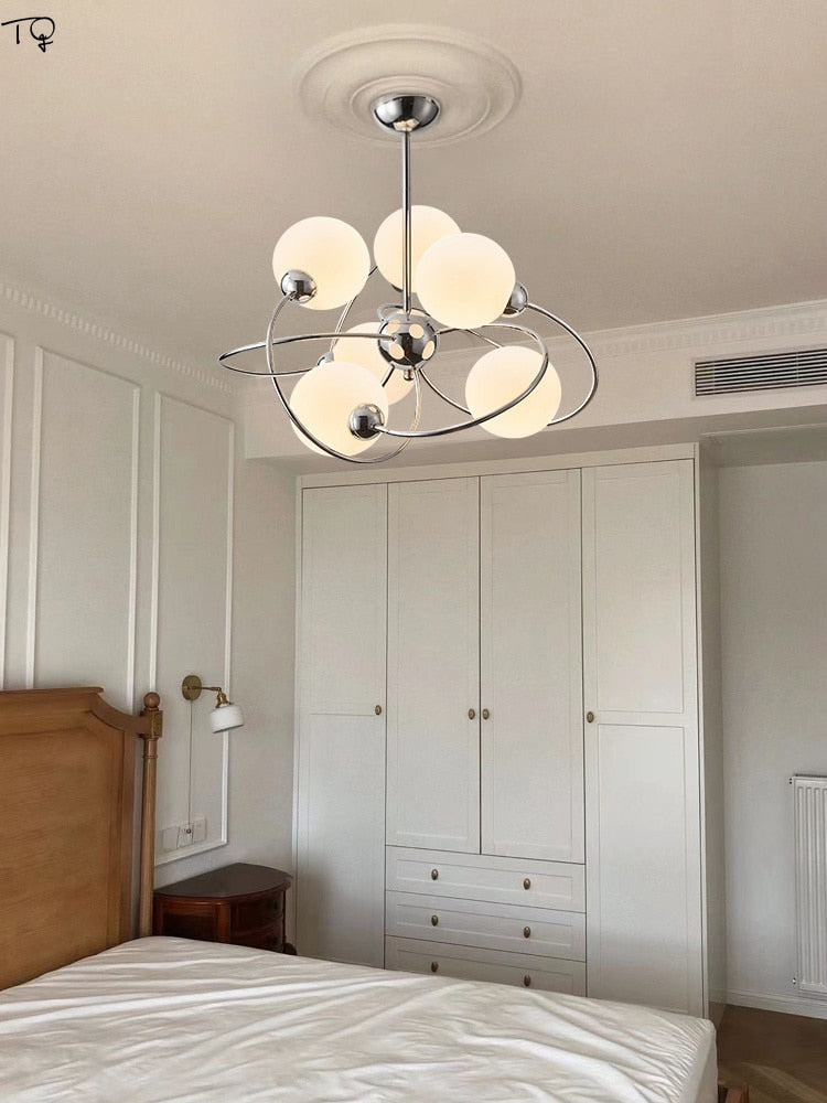 Nordic Designer Retro Bauhaus Planet Chandelier Lighting For Living/Dining Room Decoration Kitchen