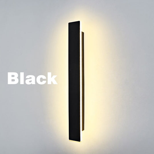 Led Modern Long Wall Lamp Indoor Light Surface Mounted Living Room Sofa Background Sconce Nordic