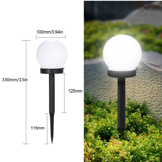 Mini Umbrella Led Solar Garden Light Outdoor Lighting Control Waterproof Abs Lawn Yard Decoration