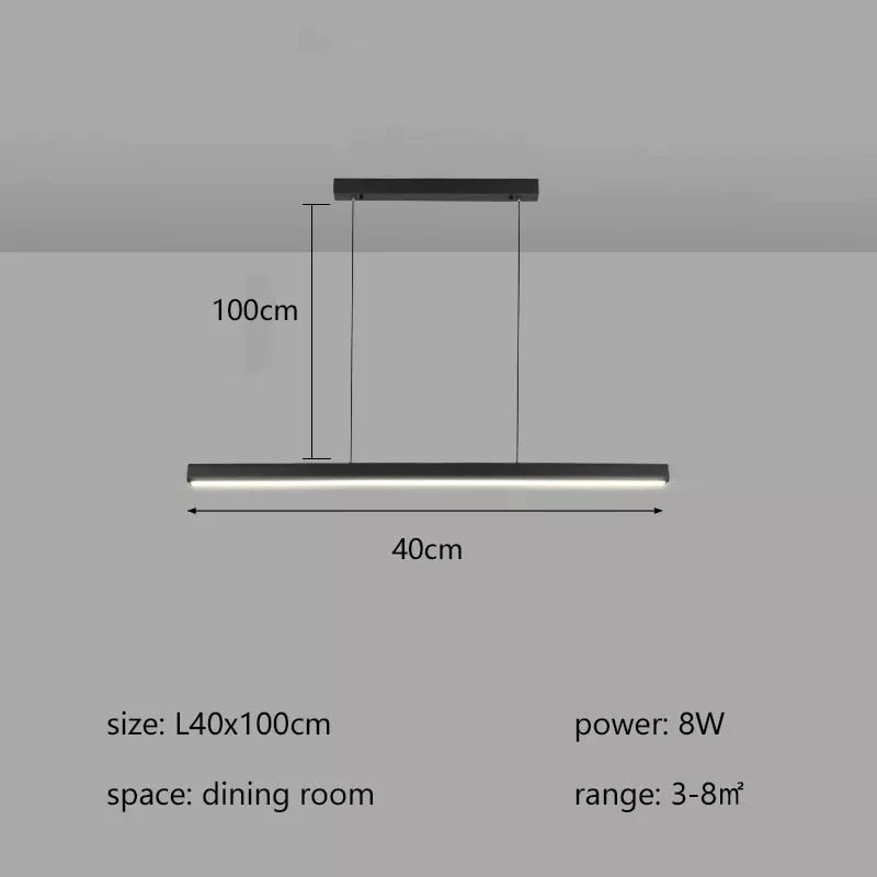 Modern Minimalist Led Seiling Lights Chandelier Lamp For Living Kitchen Dining Room Bedroom Home