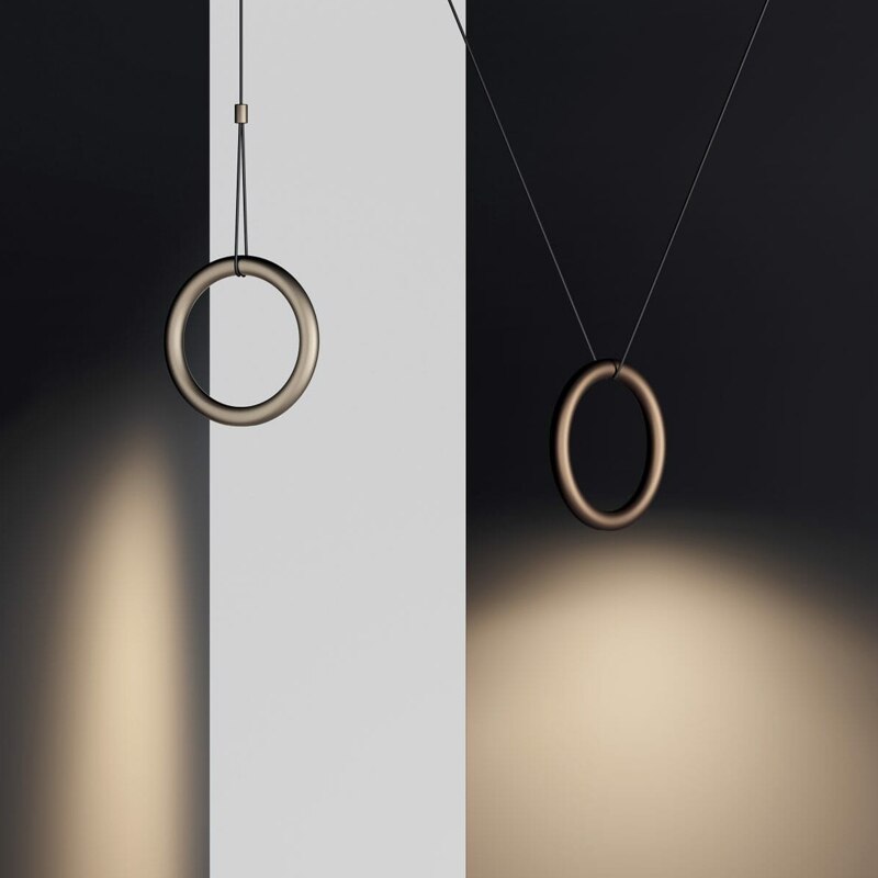 Nova - Modern Led Ring Circle Pendant Lamp For Restaurant Bar Bedroom And Staircase Light