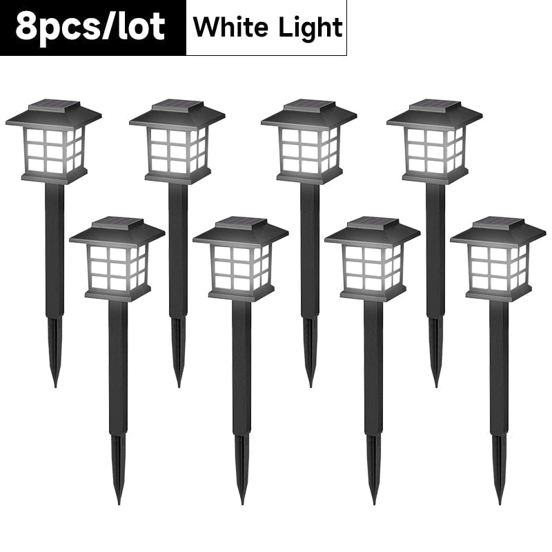 Solar Light Led Outdoor Patio Driveway Waterproof Christmas Garden Decor Lawn Lights Pathway Energy