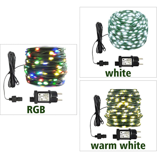 Waterproof Led Garland: 60M - 160M Fairy String Lights For Gazebo And Festive Occasions String